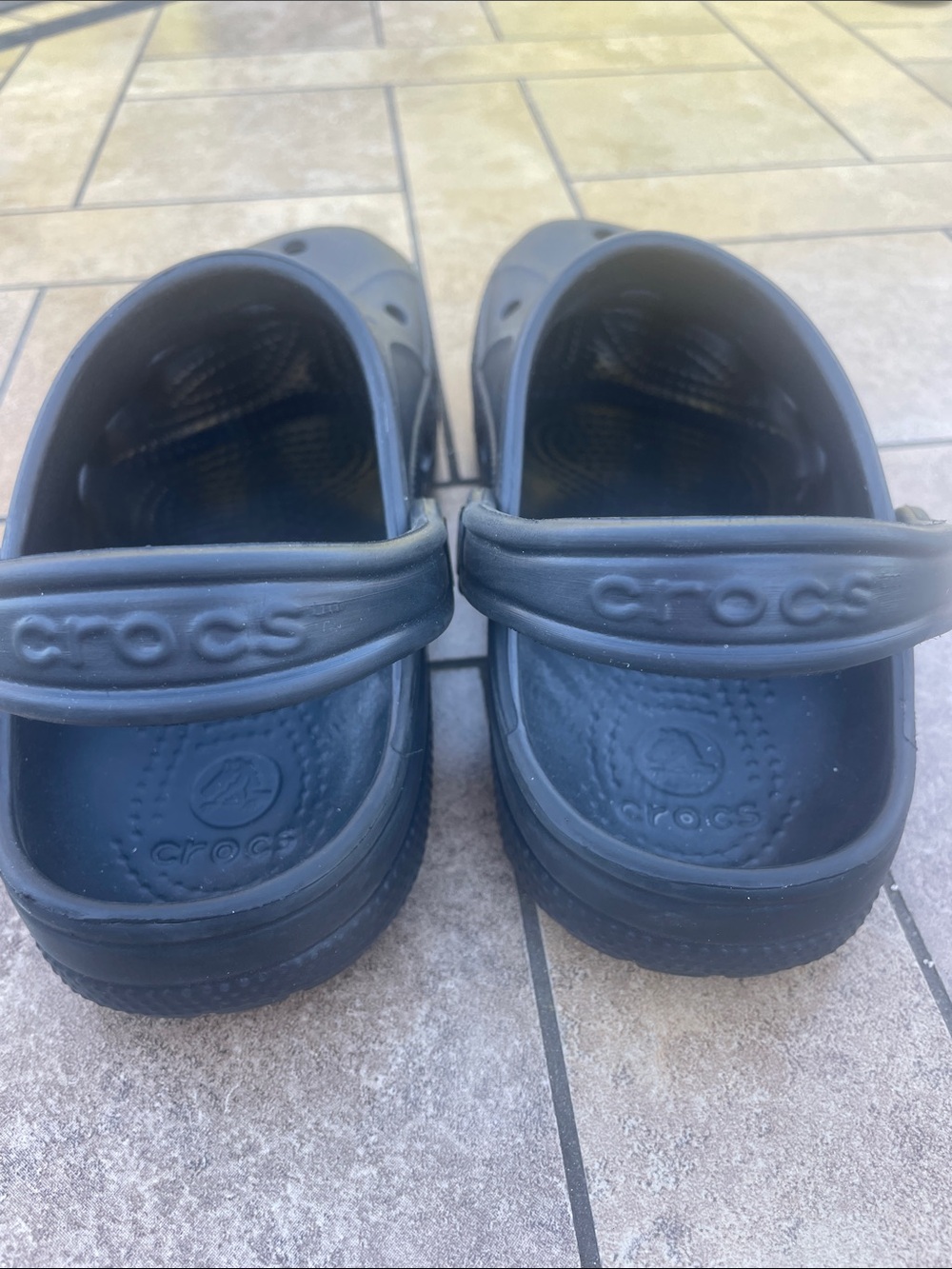 CROCS Classic Slip-On Sandals in Black - Picture 2 of 7